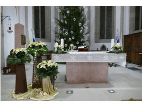 Feierliche Christmette in St. Crescentius (Foto: Karl-Franz Thiede)